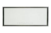 Stříbrný podhledový LED panel 300 x 600mm 30W bílá 4500K