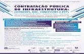 Conferencia Contrataçao Pùblica de Infraestrutura: Licitaçoes, RDC, Concessoes e PPPs