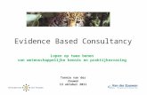 Evidence Based Consultancy
