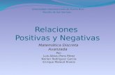 Relacion Positiva y Negativa
