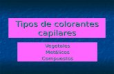 Tipos de colorantes capilares
