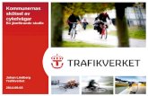 Kommunernas skötsel av cykelvägar (Johan Lindberg, Trafikverket)