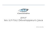 Cassandra pour les développeurs java