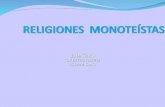 Religiones  MonoteíStas
