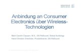 Anbindung an Consumer Electronics über Wireless-Technologien