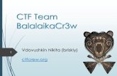Balallaika CTF Team