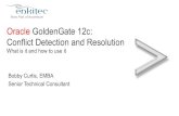 Oracle GoldenGate 12c CDR Presentation for ECO