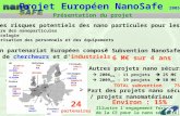 François Tardif : "Le Projet européen NanoSafe"