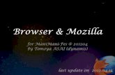 Browser and Mozilla