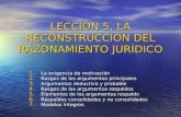 RECONSTRUCCION DEL RAZONAMIENTO JURIDICO- NO ES MIO