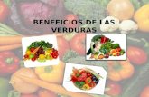 Beneficios de las verduras