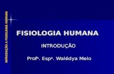 Fisiologia Humana   IntroduçãO