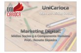 Aula de Marketing Digital na UniCarioca