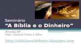 Seminario Biblia Dinheiro 02
