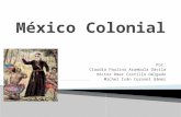 Presentacion mexico colonial