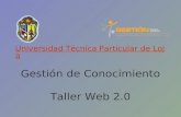 Taller Web2.0 Docentes