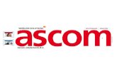 Bedrijfspresentatie Ascom (Nederland) B.V.