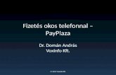PayPlaza - fizetés okostelefonnal (Smartmobil' 2011)11)