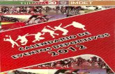 Calendario Eventos Deportivos IMDET 2012