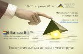 Методологический Мастер-класс 10-11 апреля в Киеве