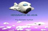 Heograpiya ng Asya - Katangiang Pisikal