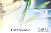 Carel FreshSonic увлажнение для витрин с овощами и фруктами