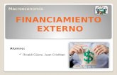 Financiamiento externo