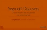 Segment Discovery (Greg Phillips)