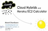 Hybrid Clouds: EC2/Heroku Calculator