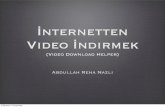 İnternetten video indirmek (Video DownloadHelper)