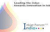 Leading the industry towards innovation in Inkjet