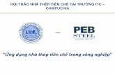 PRE-ENGINEERED STEEL SEMINAR AT ITC INSTITUTE – CAMBODIA