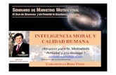 Inteligencia Moral y Calidad Humana | Carlos de la Rosa Vidal