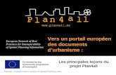 Plan4All : Vers un portail européen des documents d'urbanisme