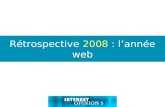 Rétrospective 2008 : L'annee web