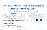 Unconventional phase transitions in frustrated systems (March, 2014)