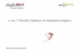 Les 7 péchés capitaux du Marketing Digital - Hervé Bloch -  Conférence d'ouverture EMK 2011
