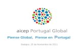 Aicep Portugal Global Piense Global, Piense en Portugal - Badajoz FEHISPOR 25-11-11