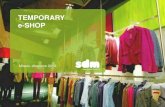 Temporary e shop