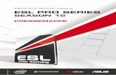 Pressemappe ESL Pro Series Finals Saison 15