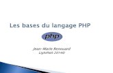 Syntaxe du langage PHP