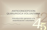Anticoncecpcion Quirurgica Voluntaria Dic 2007
