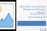 Réutilisation de code entre Windows 8 et Windows Phone 8.
