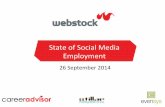 Salariile in social media in Romania Webstock 2014