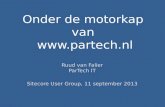 Sitecore - Onder de motorkop van ParTechIT.nl