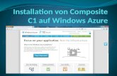 Installation von Composite C1 auf Windows Azure
