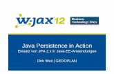 Java Persistence in Action – Einsatz von JPA 2.x in Java-EE-Anwendungen