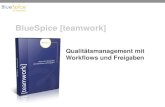 BlueSpice (for MediaWiki) - teamwork: Qualitätsmanagement für Artikel mit Workflows und Freigaben