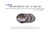 Full complement cylindrical roller bearings