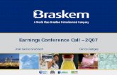 Conference call presentation   2 q07 results